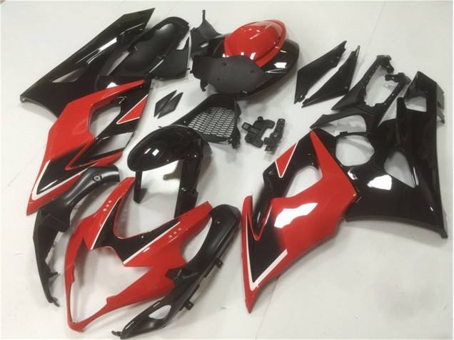 Rot Schwarz Suzuki GSXR 1000 K5 2005-2006 Motorrad Vollverkleidung