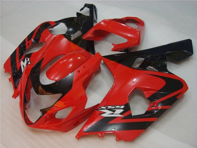 Rot Schwarz Suzuki GSXR 600 / 750 K4 2004-2005 Motorrad Verkleidung Rot Schwarz Suzuki GSXR 600 / 750 K4 2004-2005 Motorrad Verkleidung