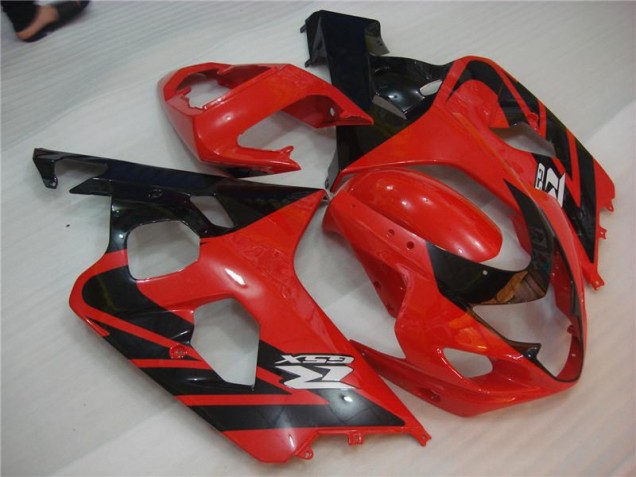 Rot Schwarz Suzuki GSXR 600 / 750 K4 2004-2005 Motorrad Verkleidung Rot Schwarz Suzuki GSXR 600 / 750 K4 2004-2005 Motorrad Verkleidung