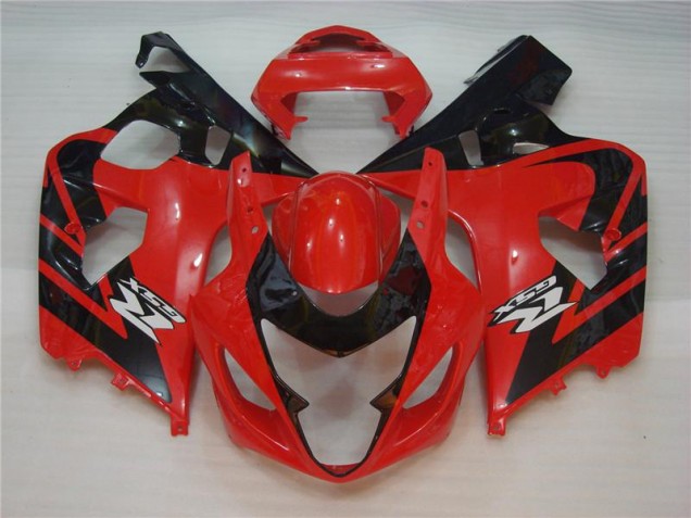 Rot Schwarz Suzuki GSXR 600 / 750 K4 2004-2005 Motorrad Verkleidung Rot Schwarz Suzuki GSXR 600 / 750 K4 2004-2005 Motorrad Verkleidung