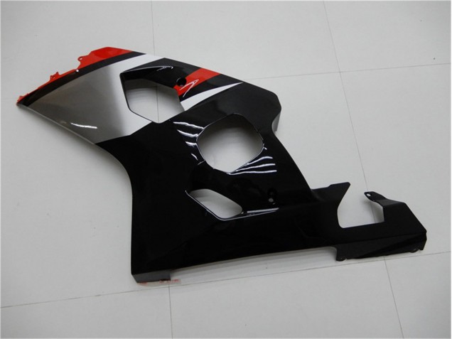 Rot Schwarz Suzuki GSXR 600 / 750 K4 2004-2005 Motorrad Verkleidungen Rot Schwarz Suzuki GSXR 600 / 750 K4 2004-2005 Motorrad Verkleidungen