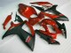 Rot Schwarz Suzuki GSXR 600 / 750 K6 2006-2007 Motorrad Verkleidung Rot Schwarz Suzuki GSXR 600 / 750 K6 2006-2007 Motorrad Verkleidung
