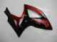 Rot Schwarz Suzuki GSXR 600 / 750 K6 2006-2007 Motorrad Verkleidungen & Plastik Rot Schwarz Suzuki GSXR 600 / 750 K6 2006-2007 Motorrad Verkleidungen & Plastik