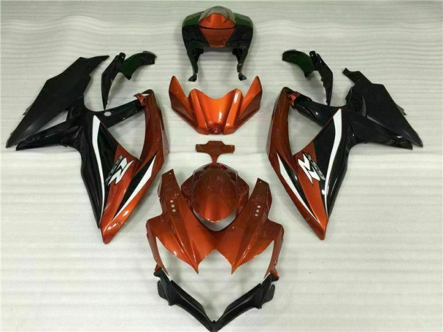 Rot Schwarz Suzuki GSXR 600 / 750 K8 2008-2010 Motorrad Verkleidungen Rot Schwarz Suzuki GSXR 600 / 750 K8 2008-2010 Motorrad Verkleidungen