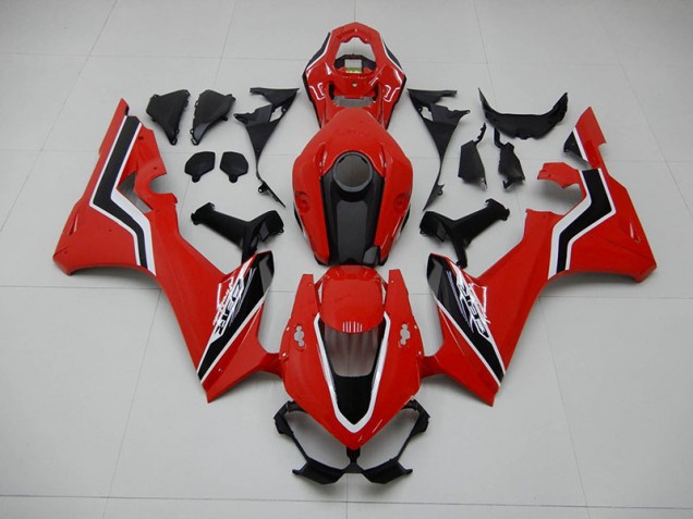 Rot Schwarz Weiß Honda CBR 1000 RR 2017-2023 Motorrad Verkleidungen Rot Schwarz Weiß Honda CBR 1000 RR 2017-2023 Motorrad Verkleidungen