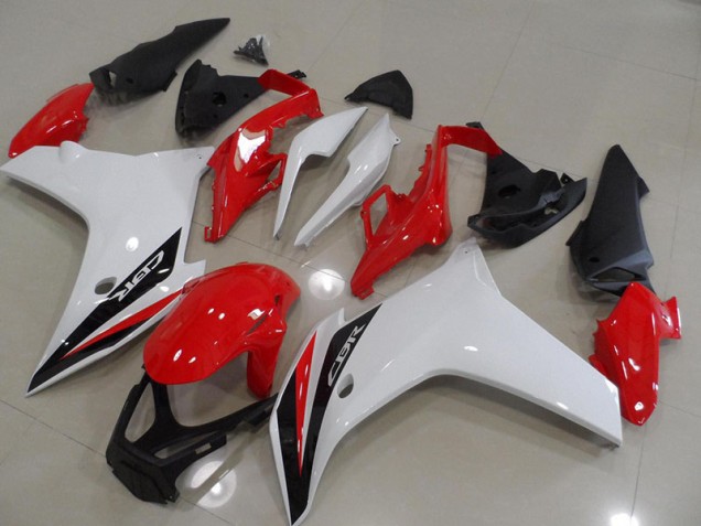 Rot Schwarz Weiß Honda CBR 600 F 2011-2013 Motorrad Verkleidungen Rot Schwarz Weiß Honda CBR 600 F 2011-2013 Motorrad Verkleidungen