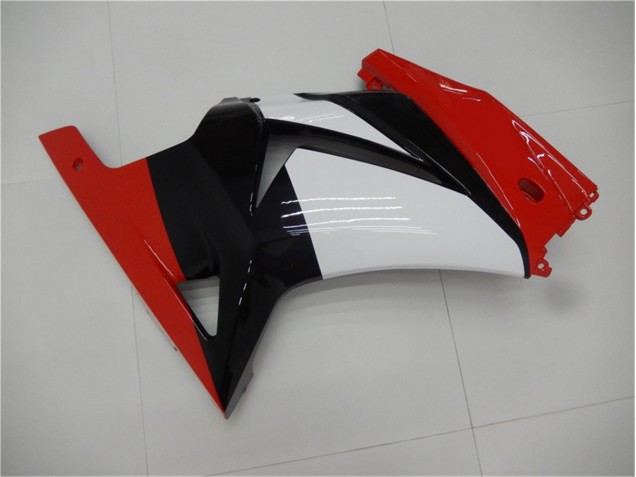 Rot Schwarz Weiß Kawasaki EX250 2008-2012 Motorrad Verkleidungen Rot Schwarz Weiß Kawasaki EX250 2008-2012 Motorrad Verkleidungen