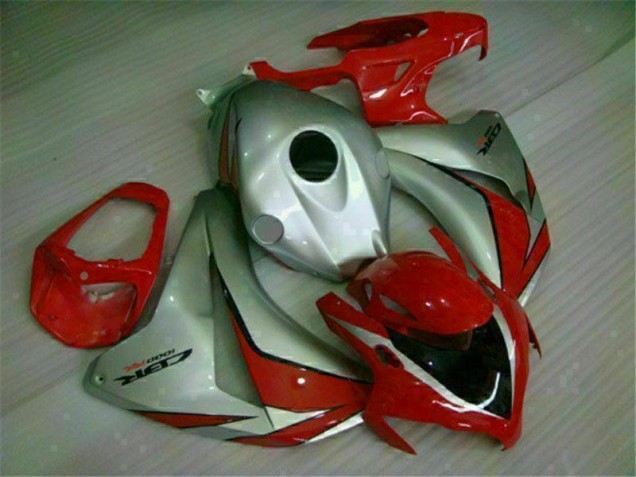Rot Silber Honda CBR 1000 RR 2008-2011 Motorrad Verkleidung Rot Silber Honda CBR 1000 RR 2008-2011 Motorrad Verkleidung