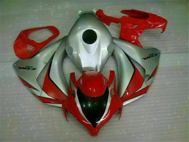 Rot Silber Honda CBR 1000 RR 2008-2011 Motorrad Verkleidung Rot Silber Honda CBR 1000 RR 2008-2011 Motorrad Verkleidung