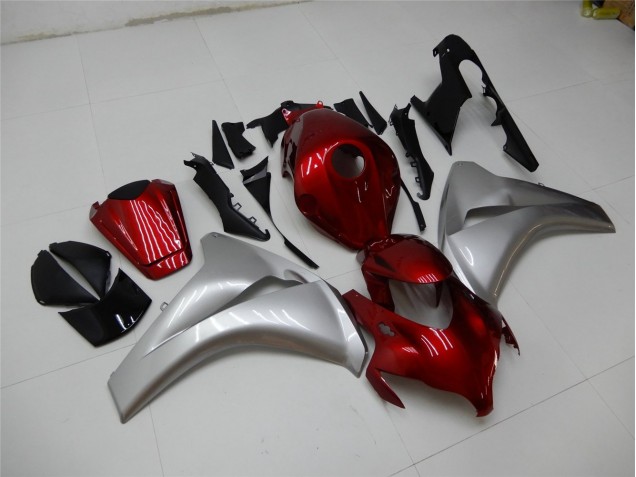 Rot Silber Honda CBR 1000 RR 2008-2011 Motorrad Verkleidungen Rot Silber Honda CBR 1000 RR 2008-2011 Motorrad Verkleidungen