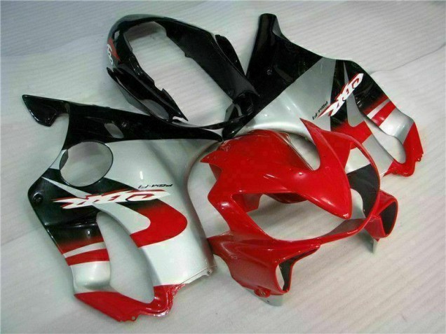 Rot Silber Honda CBR 600 F4i 2004-2007 Motorrad Verkleidung