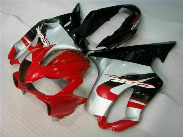 Rot Silber Honda CBR 600 F4i 2004-2007 Motorrad Verkleidung