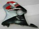 Rot Silber Honda CBR 600 F4i 2004-2007 Motorrad Verkleidung