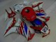 Rot Weiß Blau 23 Honda CBR 1000 RR 2012-2016 Motorrad Verkleidungen Rot Weiß Blau 23 Honda CBR 1000 RR 2012-2016 Motorrad Verkleidungen