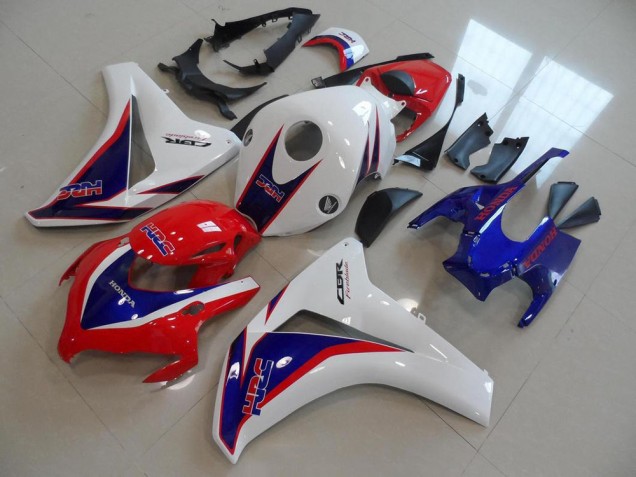 Rot Weiß Blau HRC Honda CBR 1000 RR 2008-2011 Motorrad Verkleidungen Rot Weiß Blau HRC Honda CBR 1000 RR 2008-2011 Motorrad Verkleidungen