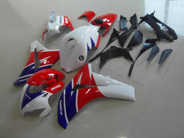 Rot Weiß Blau Motul Honda CBR 1000 RR 2008-2011 Motorrad Verkleidungen Rot Weiß Blau Motul Honda CBR 1000 RR 2008-2011 Motorrad Verkleidungen