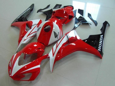 Rot Weiß Honda CBR 1000 RR 2006-2007 Motorrad Verkleidungen