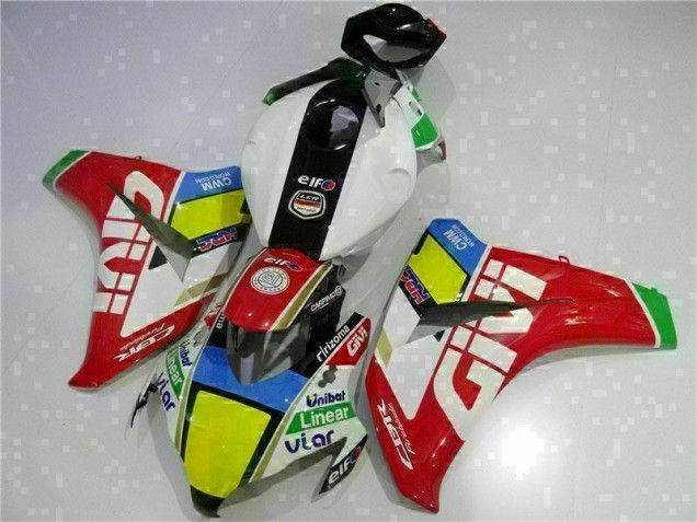 Rot Weiß Honda CBR 1000 RR 2008-2011 Motorrad Verkleidungen Komplett Sets Rot Weiß Honda CBR 1000 RR 2008-2011 Motorrad Verkleidungen Komplett Sets