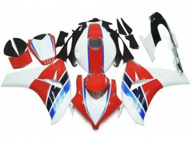 Rot Weiß Honda CBR 1000 RR 2008-2011 Motorrad Verkleidungen