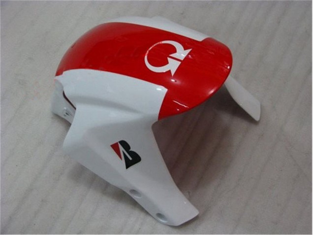Rot Weiß Honda CBR 600 RR 2005-2006 Motorrad Verkleidungen Komplett Sets Rot Weiß Honda CBR 600 RR 2005-2006 Motorrad Verkleidungen Komplett Sets