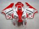 Rot Weiß Honda CBR 600 RR 2005-2006 Motorrad Verkleidungen Komplett Sets Rot Weiß Honda CBR 600 RR 2005-2006 Motorrad Verkleidungen Komplett Sets