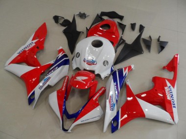 Rot Weiß Honda CBR 600 RR 2007-2008 Motorrad Vollverkleidung