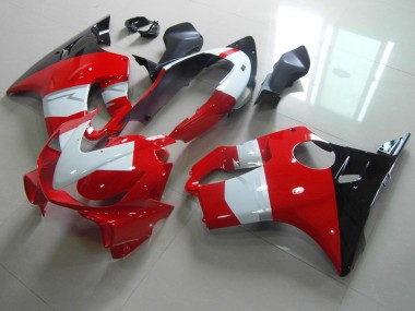 Rot Weiß Schwarz Honda CBR 600 F4i 2004-2007 Motorrad Verkleidungen
