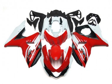 Rot Weiß Schwarz Suzuki GSXR 1000 K9 2009-2016 Motorrad Verkleidungen