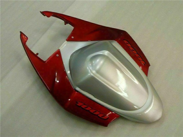 Rot Weiß Suzuki GSXR 1000 K5 2005-2006 Motorrad Verkleidung Rot Weiß Suzuki GSXR 1000 K5 2005-2006 Motorrad Verkleidung