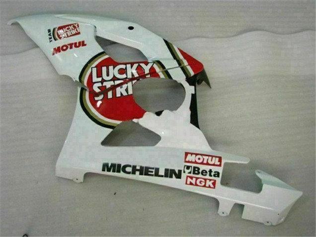 Rot Weiß Suzuki GSXR 1000 K5 2005-2006 Motorrad Verkleidungen Rot Weiß Suzuki GSXR 1000 K5 2005-2006 Motorrad Verkleidungen
