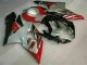 Rot Weiß Suzuki GSXR 1000 K5 2005-2006 Motorrad Vollverkleidung Rot Weiß Suzuki GSXR 1000 K5 2005-2006 Motorrad Vollverkleidung