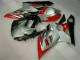 Rot Weiß Suzuki GSXR 1000 K5 2005-2006 Motorrad Vollverkleidung Rot Weiß Suzuki GSXR 1000 K5 2005-2006 Motorrad Vollverkleidung