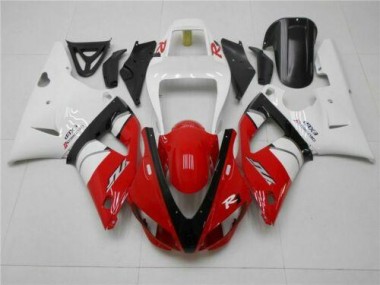 Rot Weiß Yamaha R1 1998-1999 Motorrad Verkleidung