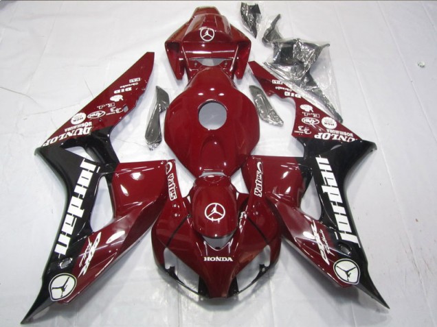 Rot Yates Honda CBR 1000 RR 2006-2007 Motorrad Verkleidungen Rot Yates Honda CBR 1000 RR 2006-2007 Motorrad Verkleidungen