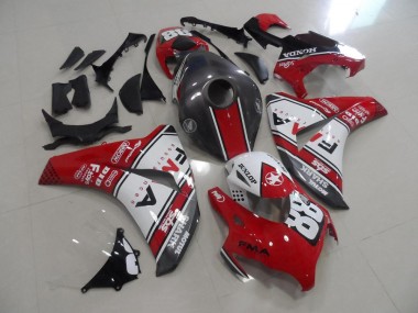 Rot und Grau Fma Honda CBR 1000 RR 2008-2011 Motorrad Verkleidungen