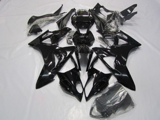 Schwarz BMW S1000RR 2009-2014 Motorrad Verkleidung Schwarz BMW S1000RR 2009-2014 Motorrad Verkleidung