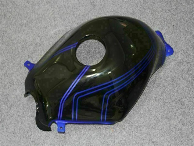 Schwarz Blau Kawasaki EX250 2008-2012 Motorrad Verkleidung Schwarz Blau Kawasaki EX250 2008-2012 Motorrad Verkleidung
