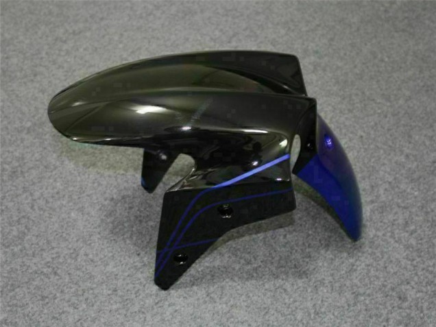 Schwarz Blau Kawasaki EX250 2008-2012 Motorrad Verkleidung Schwarz Blau Kawasaki EX250 2008-2012 Motorrad Verkleidung