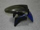 Schwarz Blau Kawasaki EX250 2008-2012 Motorrad Verkleidung Schwarz Blau Kawasaki EX250 2008-2012 Motorrad Verkleidung