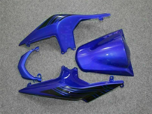 Schwarz Blau Kawasaki EX250 2008-2012 Motorrad Verkleidung Schwarz Blau Kawasaki EX250 2008-2012 Motorrad Verkleidung
