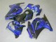 Schwarz Blau Kawasaki EX250 2008-2012 Motorrad Verkleidung Schwarz Blau Kawasaki EX250 2008-2012 Motorrad Verkleidung