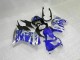 Schwarz Blau Kawasaki EX250 2008-2012 Motorrad Verkleidungen Schwarz Blau Kawasaki EX250 2008-2012 Motorrad Verkleidungen