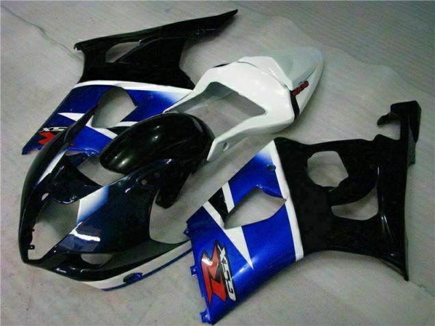 Schwarz Blau Suzuki GSXR 1000 K3 2003-2004 Motorrad Verkleidung Schwarz Blau Suzuki GSXR 1000 K3 2003-2004 Motorrad Verkleidung
