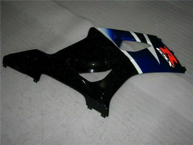 Schwarz Blau Suzuki GSXR 1000 K3 2003-2004 Motorrad Verkleidung Schwarz Blau Suzuki GSXR 1000 K3 2003-2004 Motorrad Verkleidung