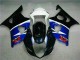 Schwarz Blau Suzuki GSXR 1000 K3 2003-2004 Motorrad Verkleidung Schwarz Blau Suzuki GSXR 1000 K3 2003-2004 Motorrad Verkleidung