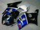 Schwarz Blau Suzuki GSXR 1000 K3 2003-2004 Motorrad Vollverkleidung Schwarz Blau Suzuki GSXR 1000 K3 2003-2004 Motorrad Vollverkleidung