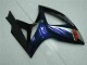 Schwarz Blau Suzuki GSXR 600 / 750 K6 2006-2007 Motorrad Vollverkleidung Schwarz Blau Suzuki GSXR 600 / 750 K6 2006-2007 Motorrad Vollverkleidung