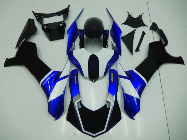 Schwarz Blau Yamaha R1 2015-2019 Motorrad Verkleidungen