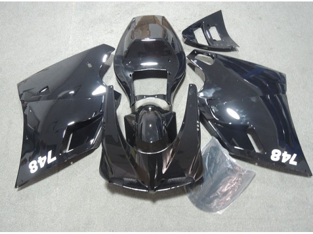Schwarz Ducati 748 1993-2005 Motorrad Verkleidungen Schwarz Ducati 748 1993-2005 Motorrad Verkleidungen