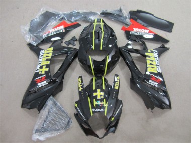 Schwarz Gelb Rizla Suzuki GSXR 1000 K7 2007-2008 Motorrad Verkleidungen